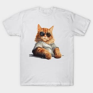 CAT: I don't get older I level up T-Shirt